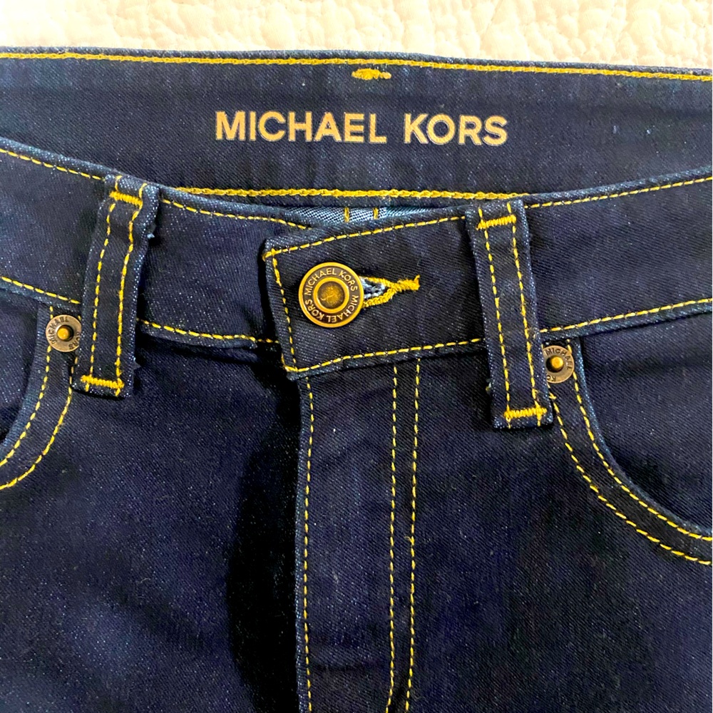 Michael Kors skinny jeans size 8 - dark blue